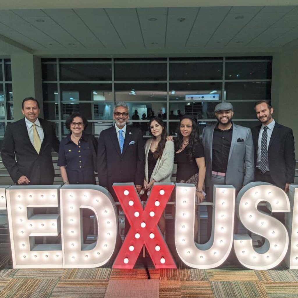 bawa jain with EAG at TEDxusf event 